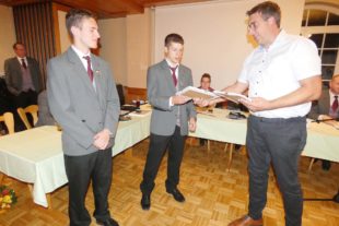 2021-9-27-OH-bia-Miliz- und Trachtenkapelle-u-SP Ehrungen Verband JMLA GOLD _ Jonas Spitzmüller, Marco Lehmann, Jürgen Isenmann