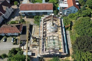 Großbaustelle geht sichtbar voran