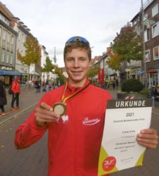Lukas Ehrle auch Deutscher Meister im 10-Kilometer-Straßenlauf