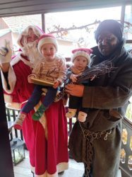 Der Nikolaus besuchte  die Hexenkinder!