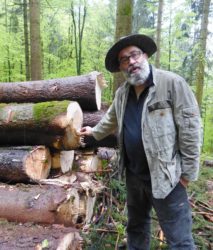 Holzfällen – das Arbeiten gerade im Bergwald erfordert höchste Achtsamkeit