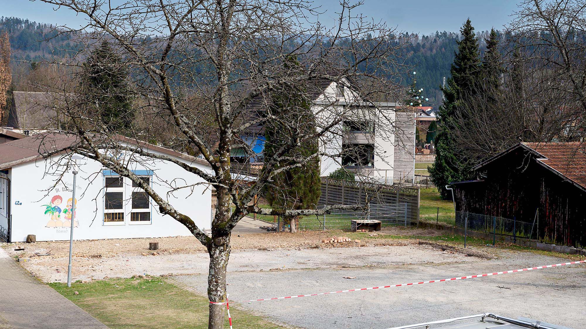 Rückbau Kita St. Barbara Biberach 2022