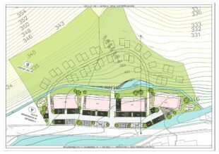 Mehrfamilienhäuser auf dem Areal des Sägewerks Spitzmüller geplant