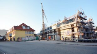 Neubau des Seniorenzentrums »Untertor-Park« der Firma Orbau läuft planmäßig