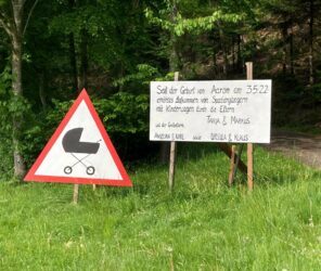 Neues Verkehrszeichen »Am Forst«