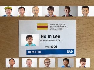 Elf Partien – sechseinhalb Punkte – Glückwunsch Ho In Lee