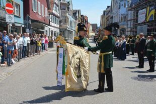 Oberst Paul Gutmann übergibt Kommando an Hauptmann Andreas Lehmann
