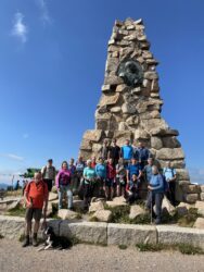 Auf dem Feldberg-Gipfel