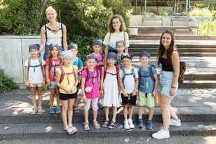 2022-8-8-ZE-Kiga-Schulanfänger Abschluss des Kindergarten Wirbelwind-Abschlussgruppe