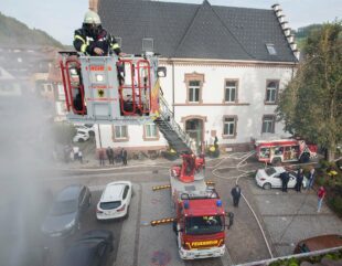 Abschiedsvorstellung für das alte Oberharmersbacher Feuerwehrhaus
