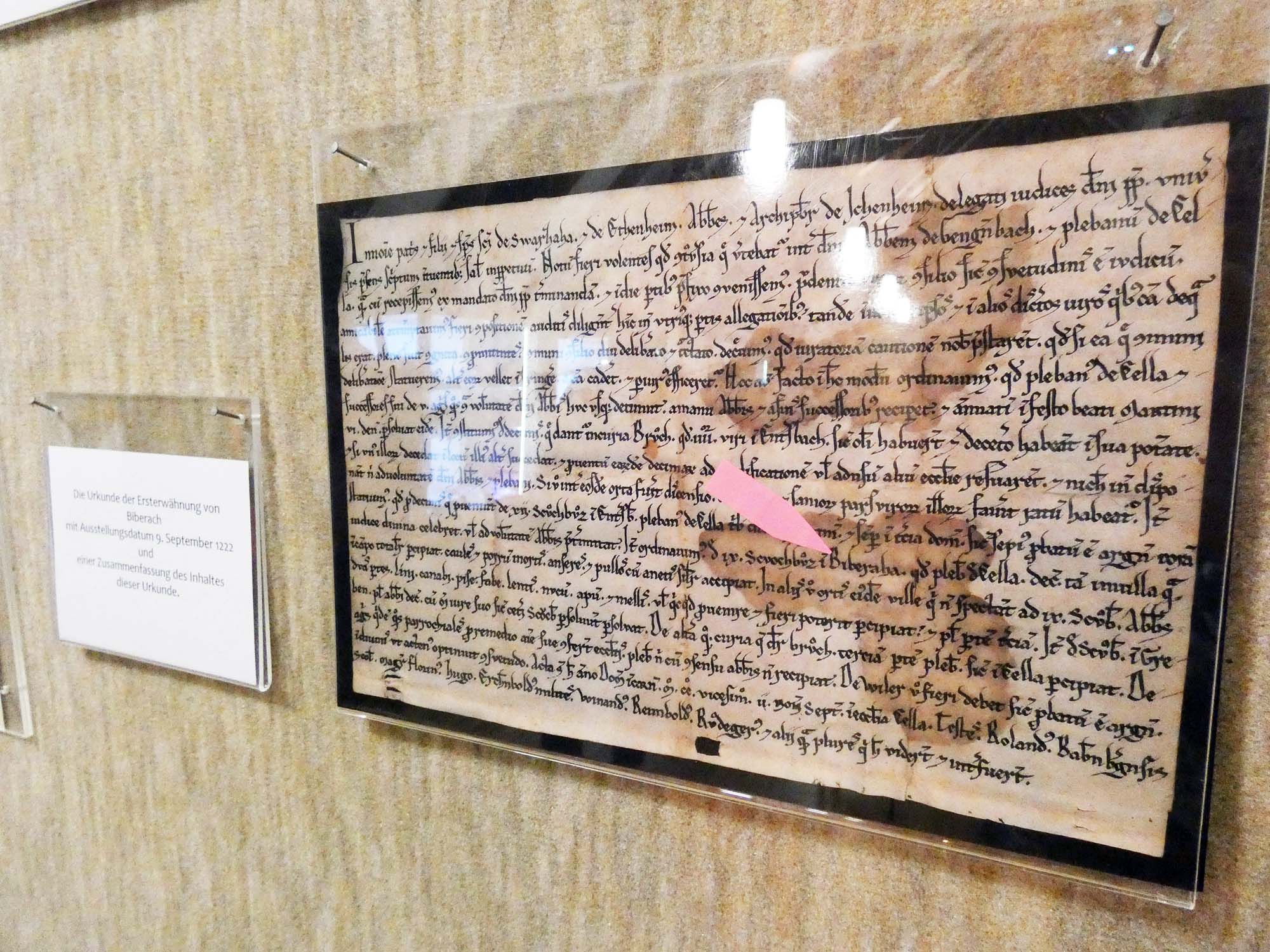 2022-10-4-BI-bia-800 Jahre Biberach-und-SP Urkunde 1222 (2)