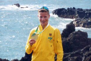 2022-12-27-ZE-1-Lukas Ehlre nach seinem Titelgewinn bei der EM auf La Palma Foto