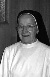 Schwester M. Patricia Schwarz war stets für die Ärmsten der Armen da