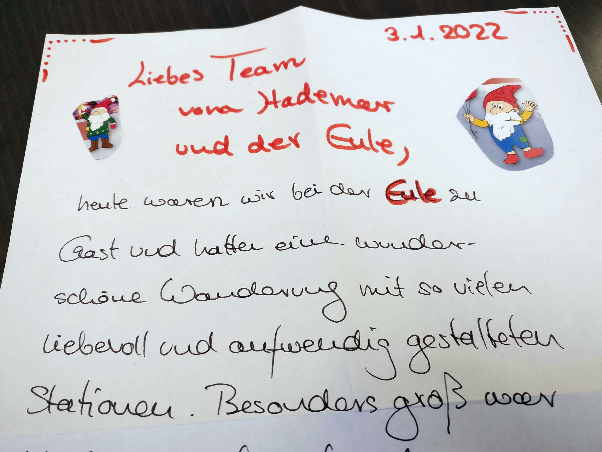 2023-1-27-OH-Gemeinde-Bilanz Weihnachtsfreuden-Positives Feedback tut immer gut
