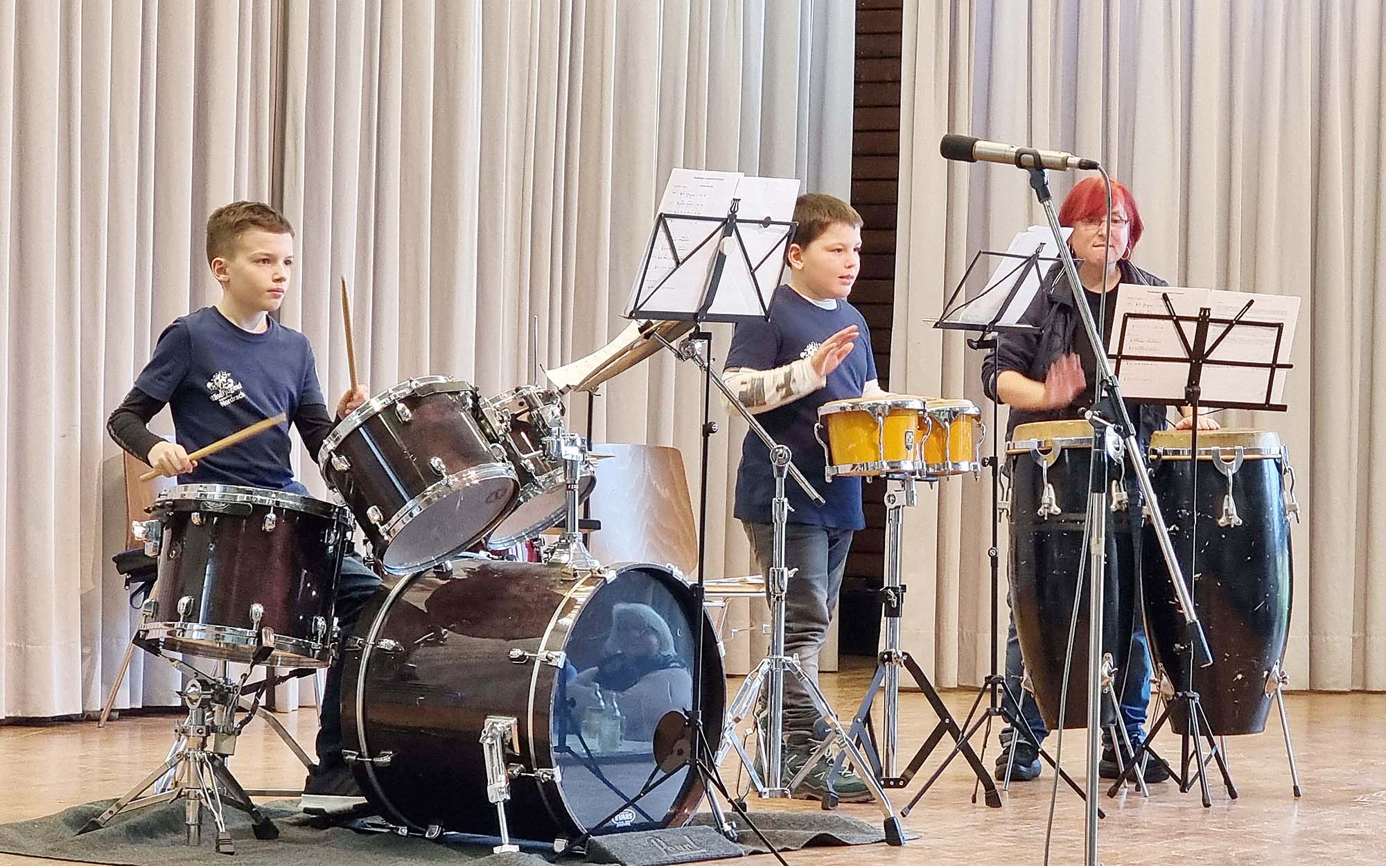 2023-1-30-NO-Oliver Vollmer-Trachtenkapelle-Trio Schlagzeug