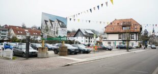 Oberstadt-Parkplatz wird Baustelle
