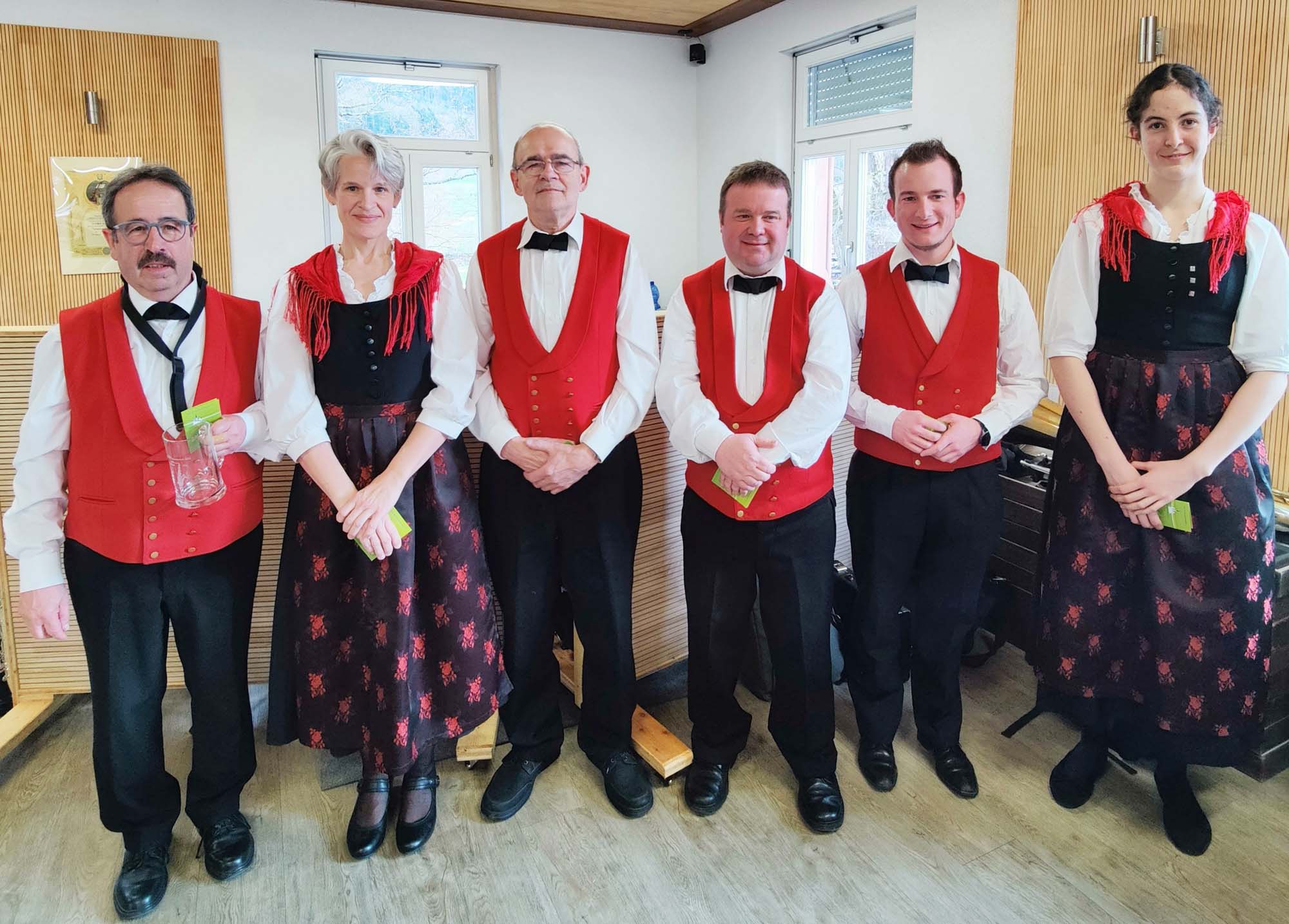 2023-3-24-ZE-UH-Laura Nesser-Musikverein-Werner Fix, Daniela Polap, Alfred Armbruster, Klaus Gutmann, Armin Benz, Anna Friedmann