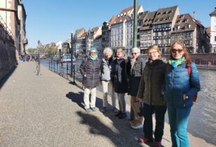 Sprachkursteilnehmer in Straßburg