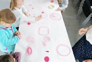 2023-4-26-BI-Wiebke Fix-Deutsch-Französische Vorleserunde-Kinder-Mal-Aktion