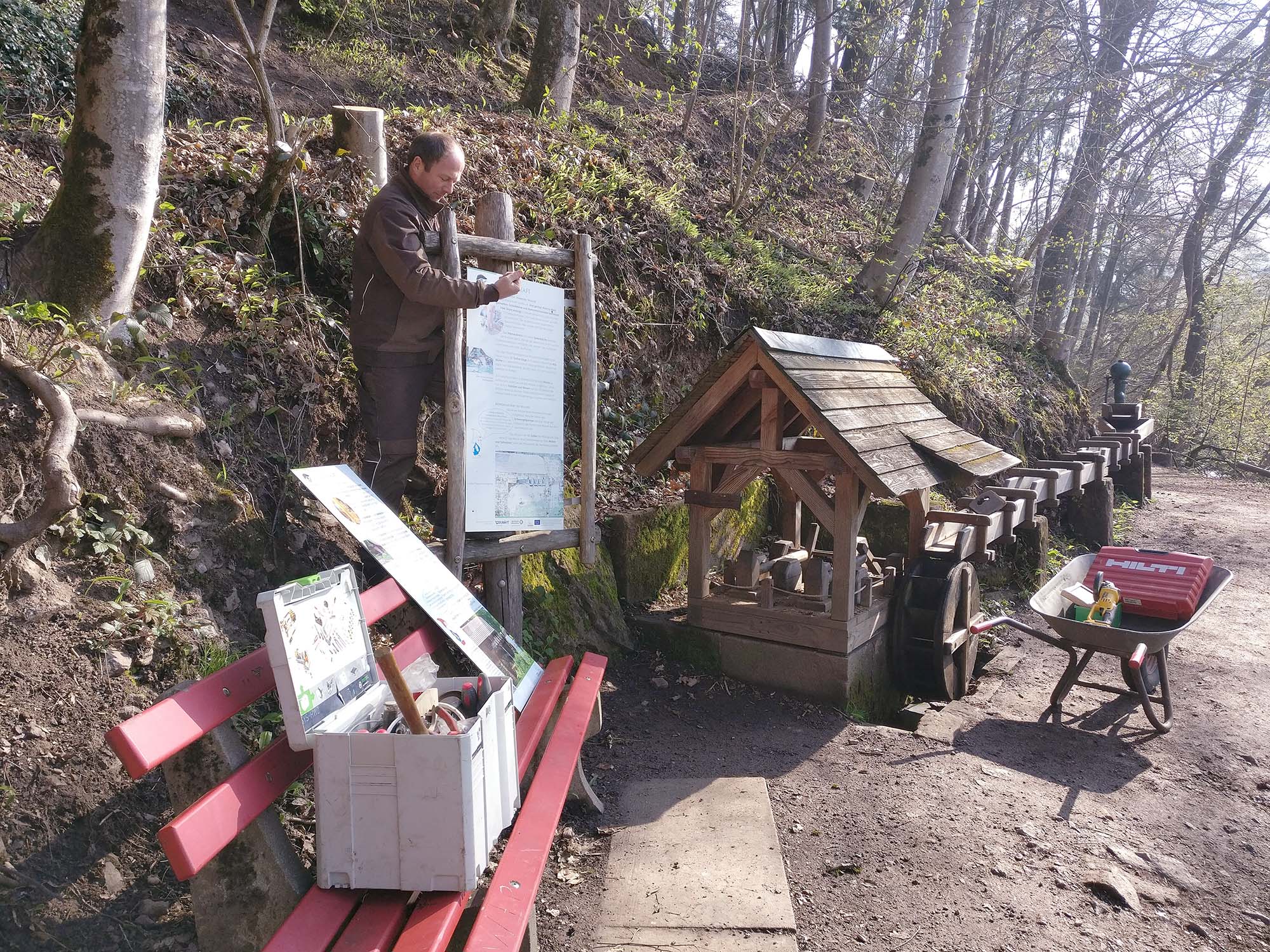 2023-6-16-OH-Gemeinde- Hademar Kollektiv Austausch der Schilder 2021