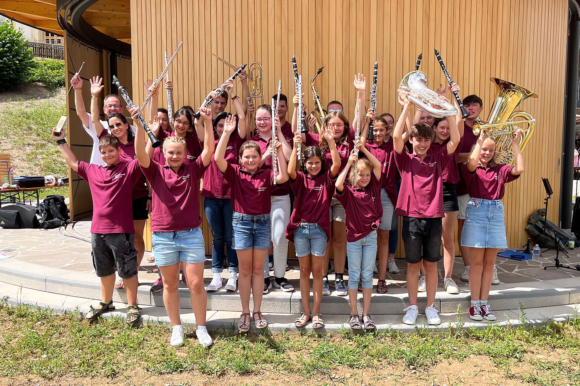 2023-6-30-BI-Verein-Blasorchester-Dorffest-Jugendorchester Biberach_Quelle Verein