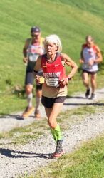 Elfriede Ganter holt Gold und Silber bei der Berglauf-EM