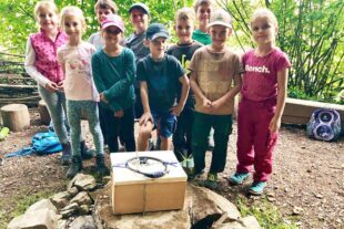 2023-9-6-OH-Kiga Sonnenblume-Kindersommer Oberharmersbach-Waldschatzsuche