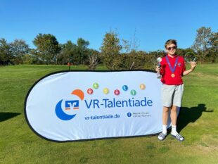 Toller Erfolg für Paul Jäckle beim Finale der VR-Talentiade Golf