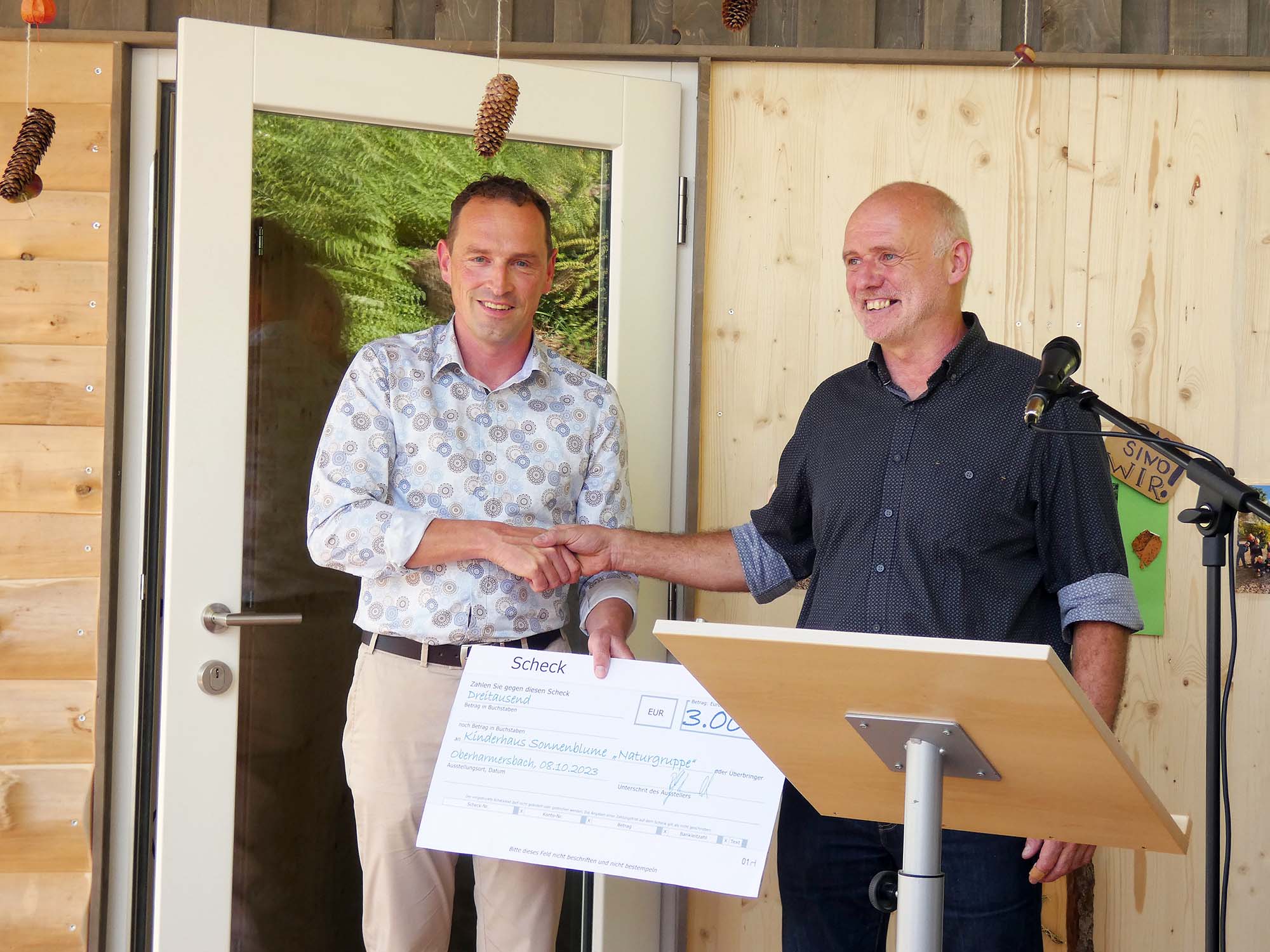 2023-10-9-OH-bia-Kinderhaus Einweihung-und-Scheckübergabe 1