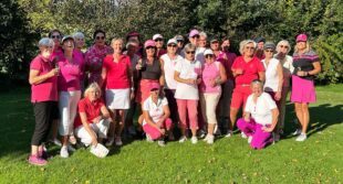 Golf zugunsten von „Pink Ribbon“
