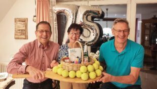 Tennisclub gratuliert zum Geburtstag