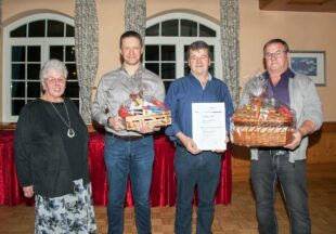 Tiefbau Schöpf ehrt Betriebsjubilare