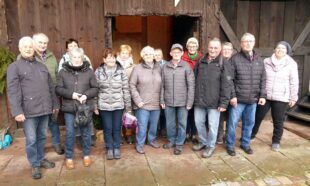 Seniorenwandergruppe Unterentersbach besuchte die Weihnachtsausstellung