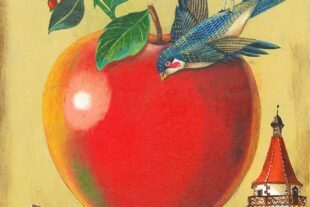 2023-1-4-GB-Olaf Hajek- Adventskalender_2023_Apfel_©Olaf Hajek