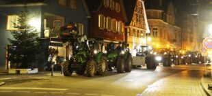 Landwirte bringen heute ihre Protestaktion auf die Straße