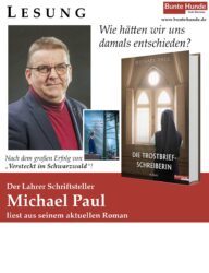 Autorenlesung mit Michael Paul