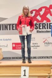 Rosi Knäble gewinnt die Winterlaufserie in Rheinzabern