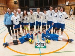 TV Zell a. H. „Volleys“ beenden ihre Saison erfolgreich mit zwei Siegen und Aufstieg