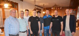 Bürgerwehr Oberharmersbach freut sich über fünf Neumitglieder