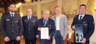 Gustaf Roth seit 60 Jahren in der Feuerwehr