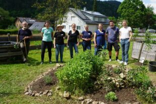 Schulgarteninitiative baut „Grünes Klassenzimmer“