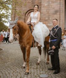 Hannah und Yves Scholtes haben ihr privates Glück auf dem Rücken der Pferde gefunden