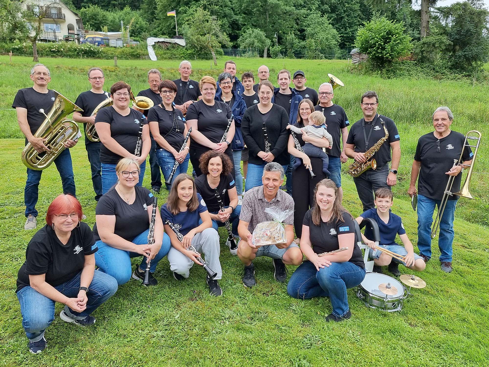 2024-7-1-NO- Oliver Vollmer- 60 Thomas Braun Trachtenkapelle Trachtenkapelle mit Thomas Braun