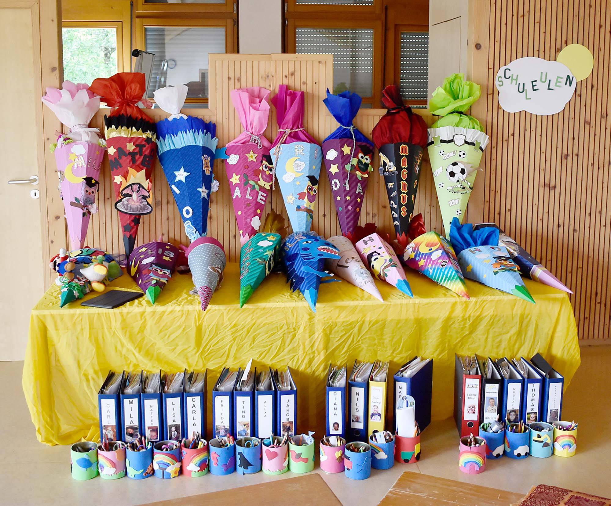 2024-7-31-NO-Kita-Schulanfängeraktion NO-Offizielle Übergabe der Schultüten, Stifteköcher und Portfoliordner