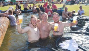 Pool-Party auf dem Prinzbacher Highland