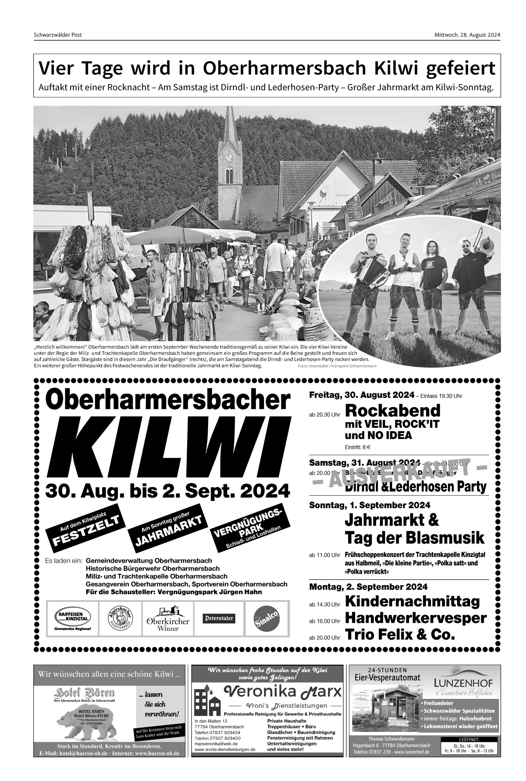 20240828-Lokalzeitung Schwarzwälder Post-Ausgabe 103-Seite 13 von 20 Seiten