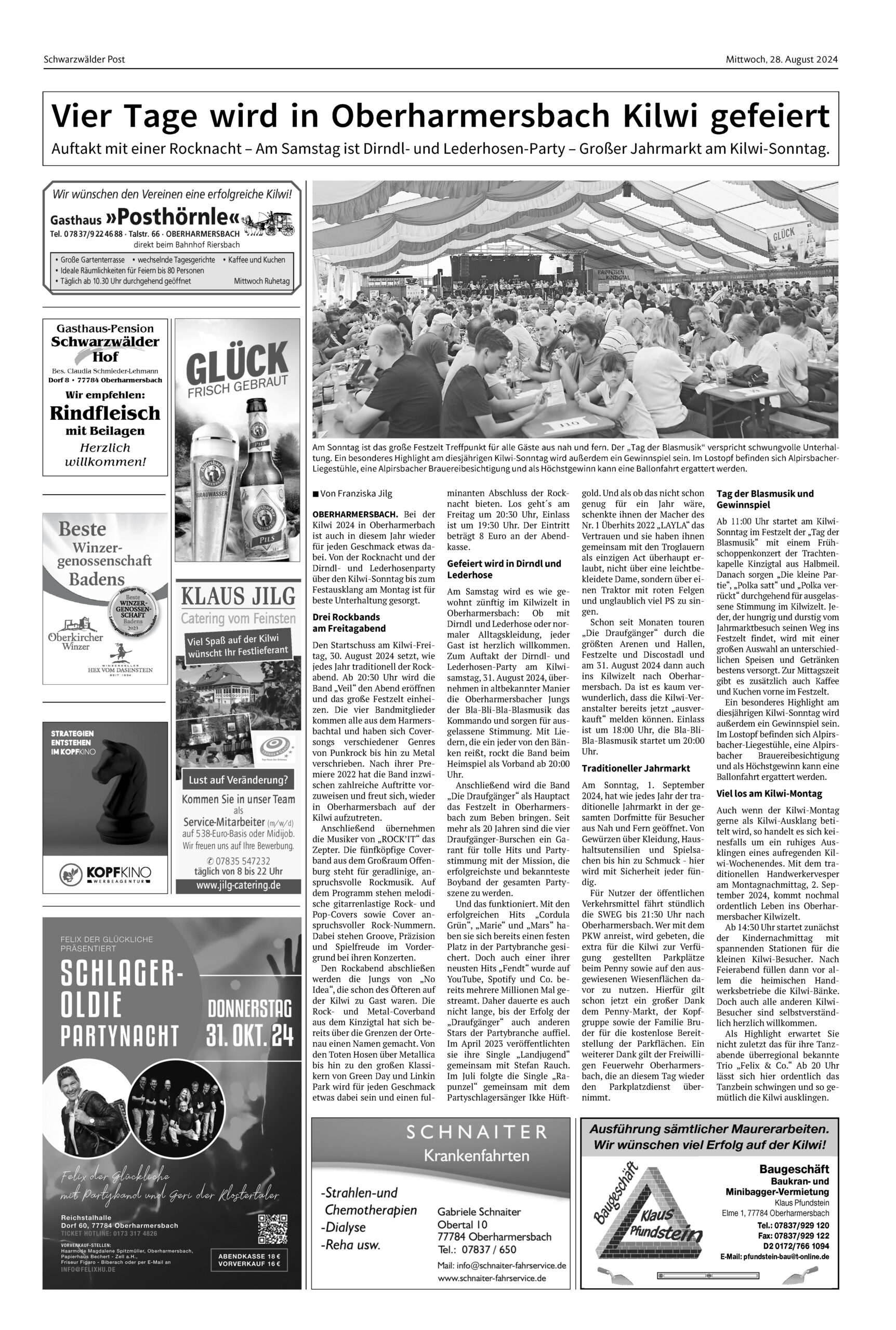 20240828-Lokalzeitung Schwarzwälder Post-Ausgabe 103-Seite 14 von 20 Seiten