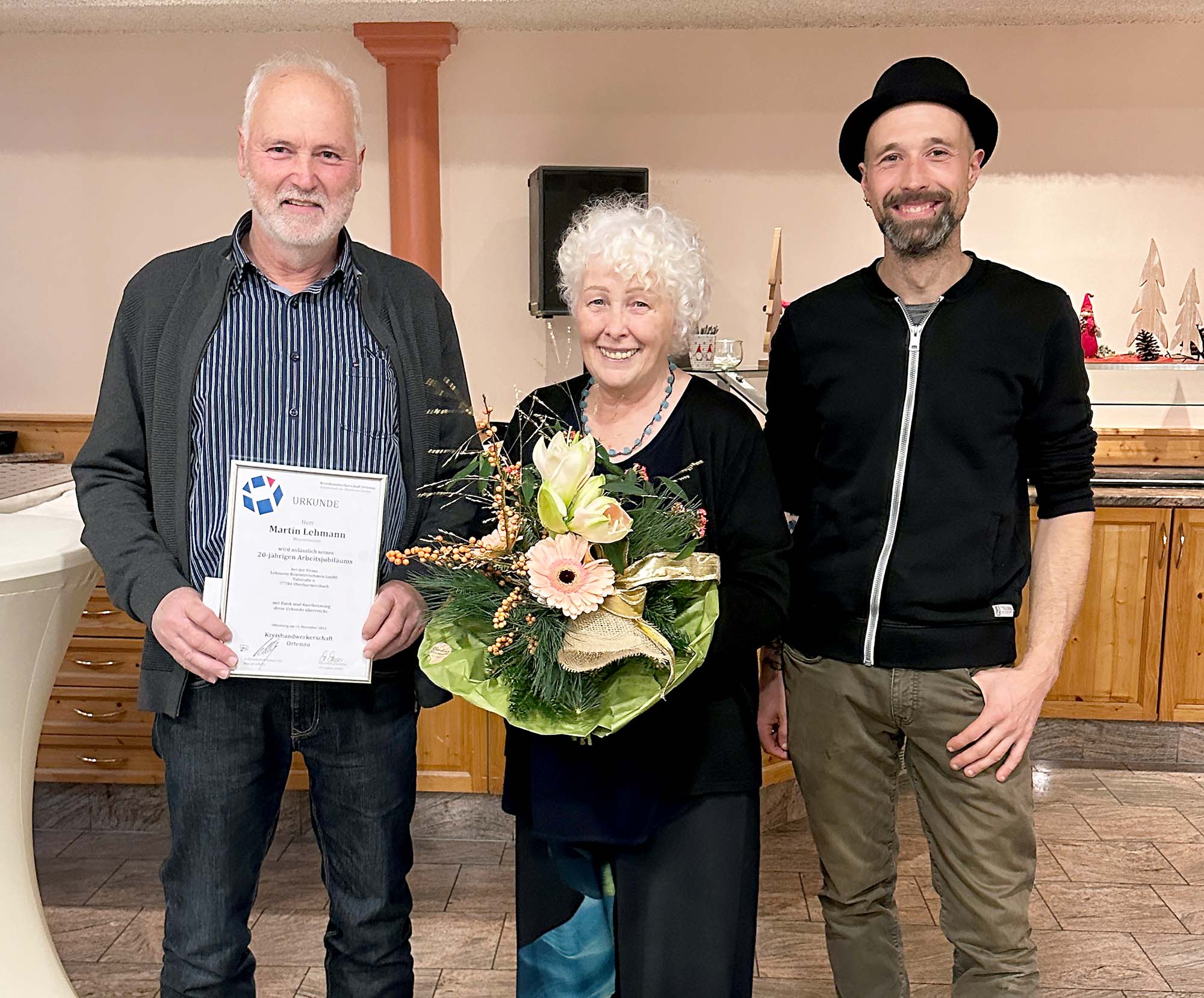 2025-1-24-OH-Lehmann Bauunternehmen GmbH-Arbeitsjubiläum-20 Jahre Martin Lehmann