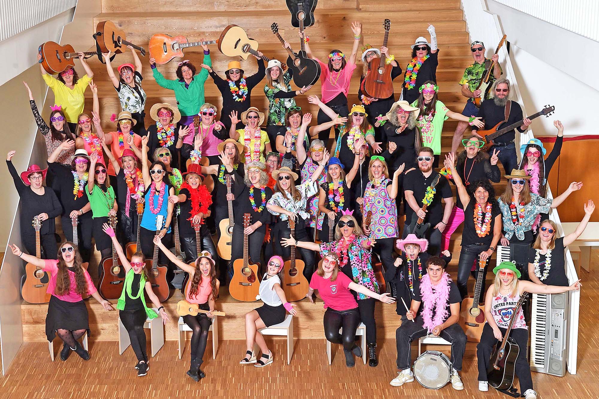 2025-6-16-NO-Gitarrenverein-Chill out Konzert-Gruppenbild Gitarrenverein