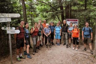 Auf dem Karlsruher Grat unterwegs